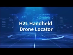 1.5km Handheld-Funkfrequenz-Anti-Drohnen-System mit niedrigem Fehler 700+ Arten von kommerziellen Drohnen.