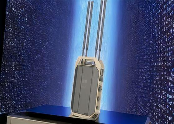 Vollband-Erkennung FPV-Video-Abfangsystem Tragbares Anti-Drohnen-System mit 12 km Reichweite für kritische Bereiche